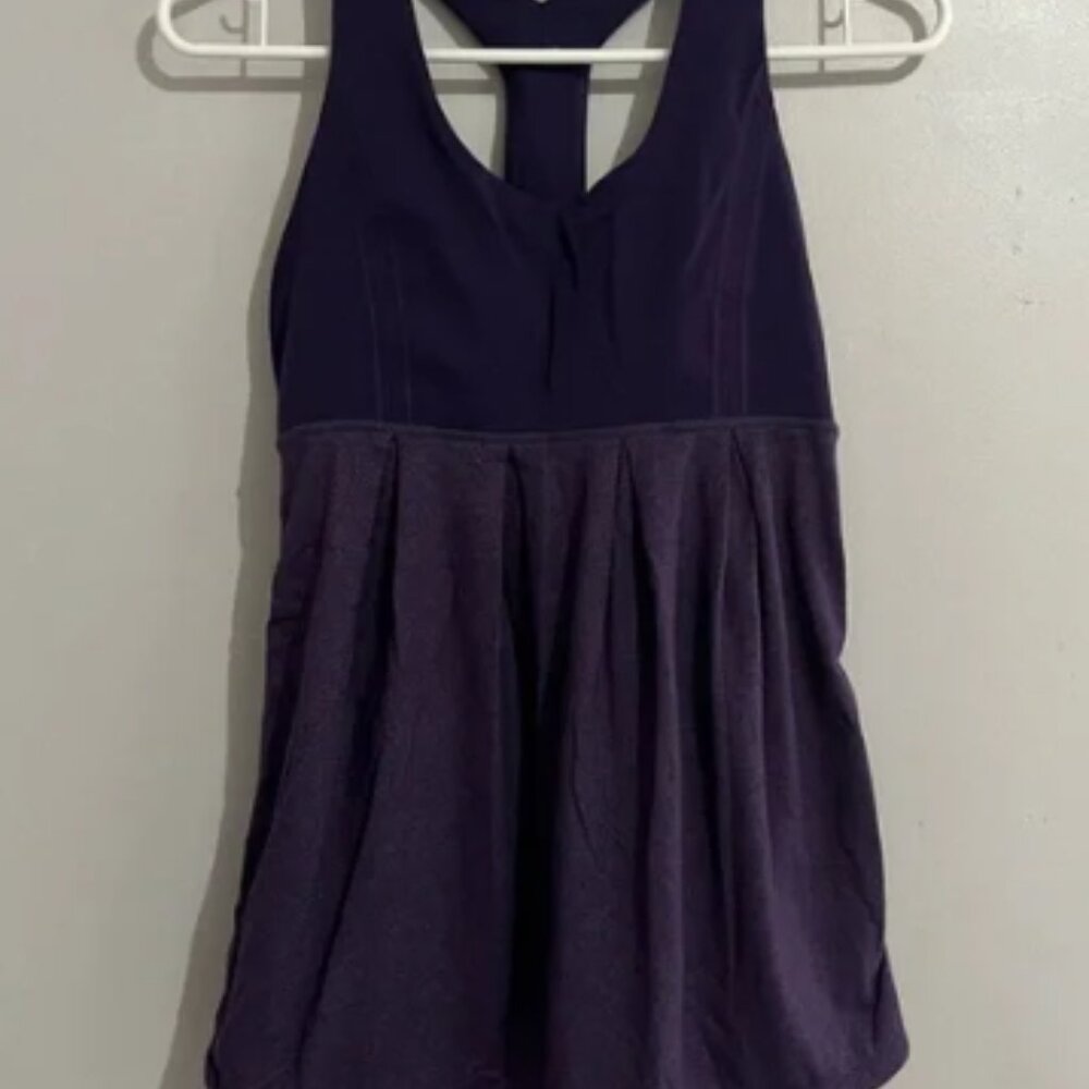 Lululemon Purple Sleeveless Top size 6